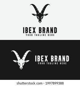 ibex Logo, Vektordesign. für Logo-Vorlage