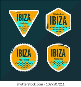 Ibiza Badge Collection