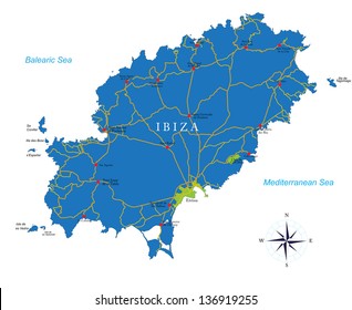 Ibiza Map