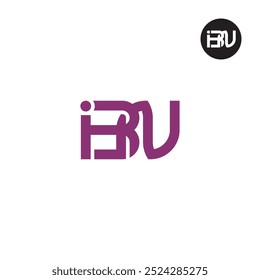 IBN Logo Letter Monogram Design