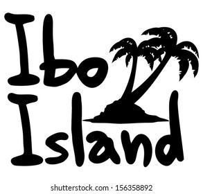 Ibo island palm