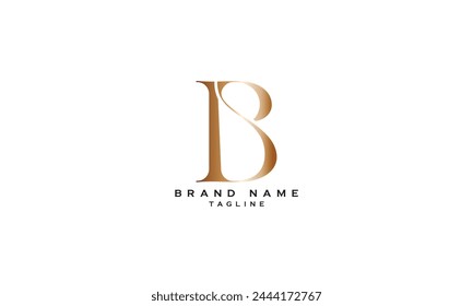 IBS, ISB, BIS, BSI, SBI, SIB, IS, SI, Abstraktes Logo-Design mit Monogrammbuchstaben