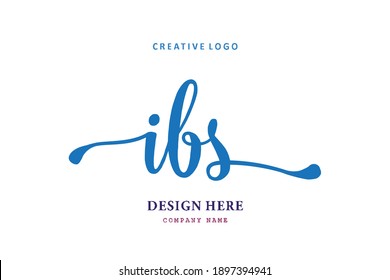 El logotipo de la inscripción IBS es sencillo, fácil de entender y con autoridad