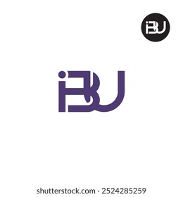 IBU Logo Letter Monogram Design