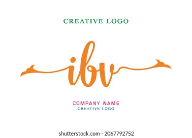 IBV lettering logo is simple, easy to understand and authoritative