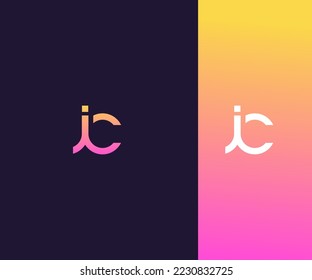 IC, CI Letter Logo Vector Template Abstract Monogram Symbol . Usable for Business sport, technology, fashion, digital And future creative logo