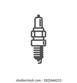 IC Engine Spark Plug Icon . Vector . EPS 10