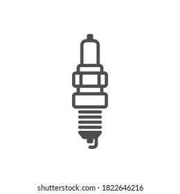 IC Engine Spark Plug Icon . Vector . EPS 10