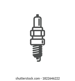 IC Engine Spark Plug Icon . Vector . EPS 10