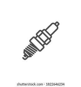 IC Engine Spark Plug Icon . Vector . EPS 10