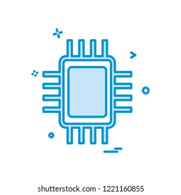 IC icon design vector
