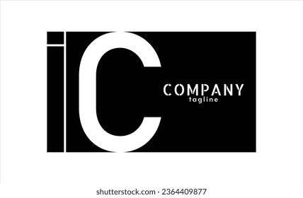 IC Letter Logo Design Concept. Vector Logo Illustration.