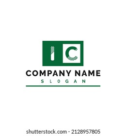 IC Logo Design. IC Letter Logo Vector Illustration - Vector