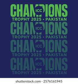 icc champions trophy Intro Logo EPS