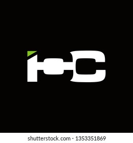 Icc Typography Vector Logo