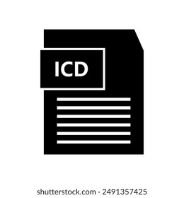 Symbol der ICD-Datei im Hintergrund dargestellt