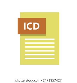 Symbol der ICD-Datei im Hintergrund dargestellt