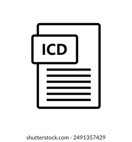 Symbol der ICD-Datei im Hintergrund dargestellt