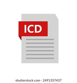 Symbol der ICD-Datei im Hintergrund dargestellt