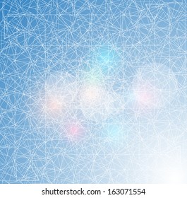 Ice abstract background texture of the frosty surface