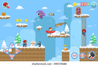 Ice Adventure Game Assets