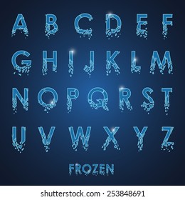 Ice alphabet