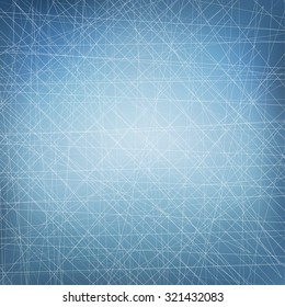 ice background with lines, scratches. Abstract Winter background.Christmas abstract scratches. 