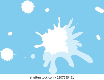 Ice ball snow on winter christmas season vector illustration