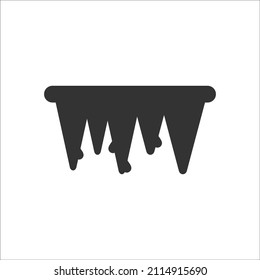 Ice berg icon, Vector graphics