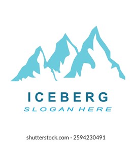 ice berg logo simple design