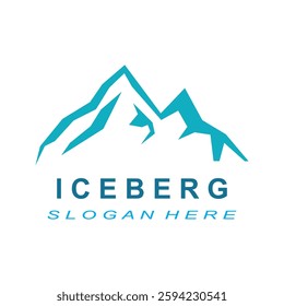 ice berg logo simple design