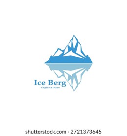 Diseño simple del logotipo de Ice Berg