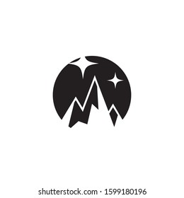 Ice berg Logo Template vector symbol nature
