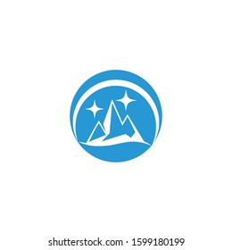 Ice berg Logo Template vector symbol nature