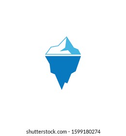 Ice berg Logo Template vector symbol nature