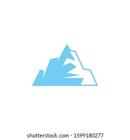 Ice berg Logo Template vector symbol nature