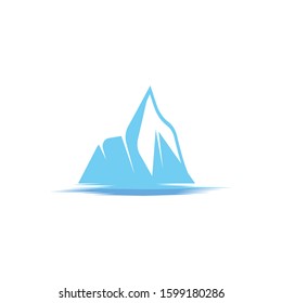 Ice berg Logo Template vector symbol nature