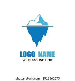 Ice berg Logo Template vector symbol nature