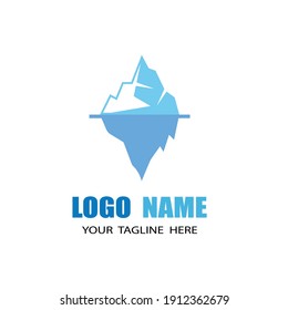 Ice berg Logo Template vector symbol nature