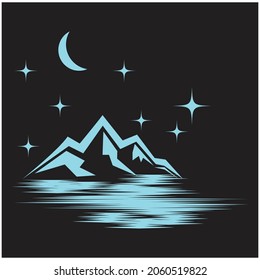 Ice berg Logo Template vector symbol nature