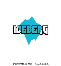 Ice berg Logo Template vector symbol nature
