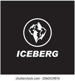 Ice berg Logo Template vector symbol nature