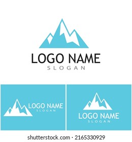 Ice berg Logo Template vector symbol