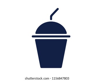 ice blend glyph icon , designed for web and app