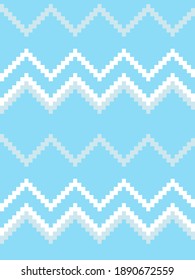 Ice Blue Argyle, diamond shape seamless pattern background suitable for fashion textile, knitwear, graphics