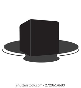 logotipo da caixa de gelo ícone vetor design

