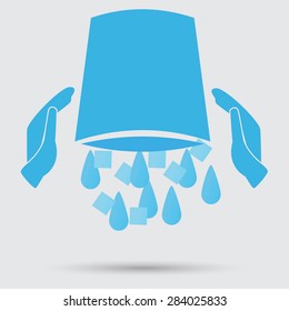 Ice Bucket Challenge concept