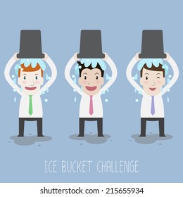 Ice bucket challenge - Vector