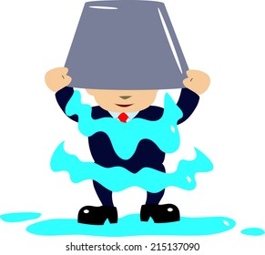 Ice bucket challenge.vector