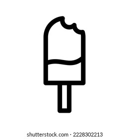 Ice Candy Icon Vector Symbol Design Illustration